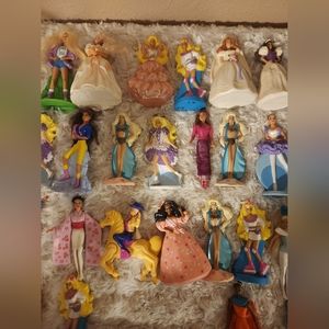 Mcdonalds Barbie Toys Vintage Lot Of 24 (V)